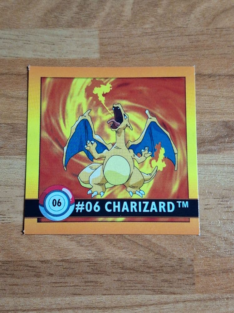 Samolepky pokemon strieborné a base z roku 1999 - 1